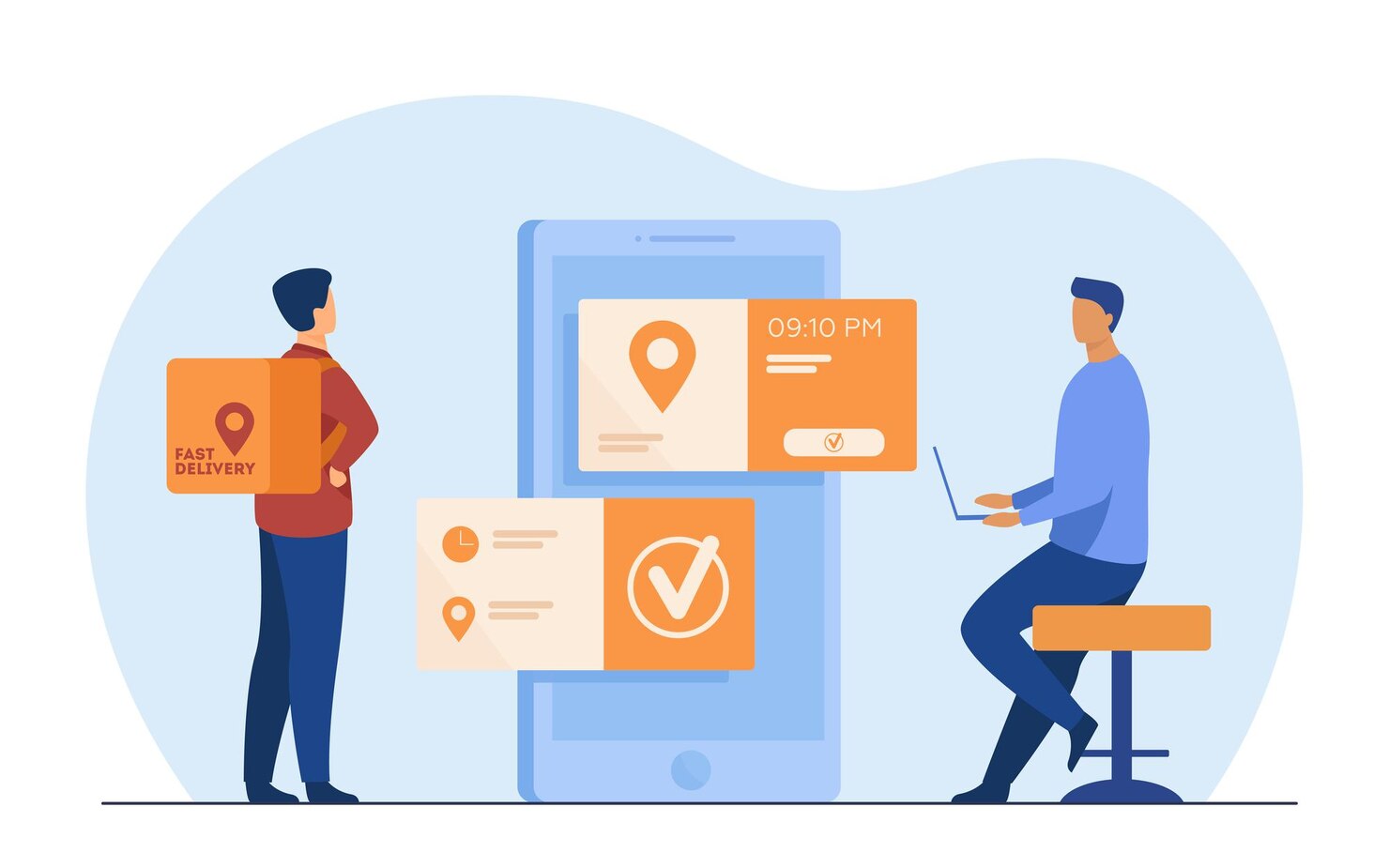 Mobile Courier Application